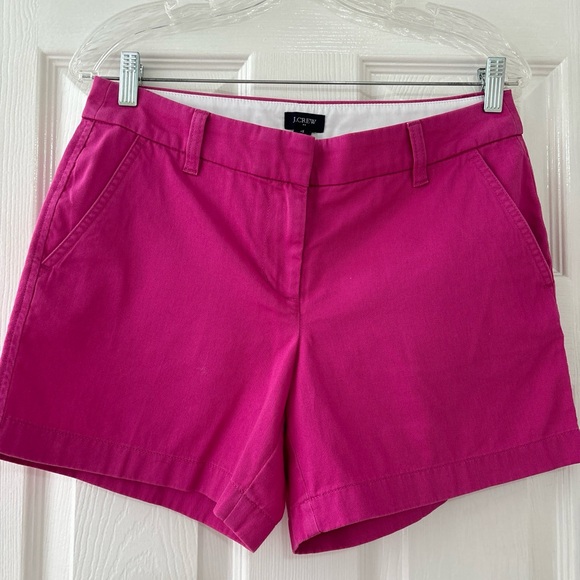 J. Crew Pants - J. Crew Pink Bermudas Cotton Blend Tailored